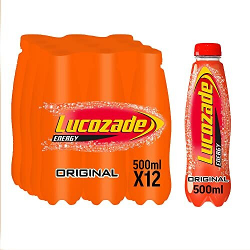 Lucozade Energy Original 12 x 500ml bottles