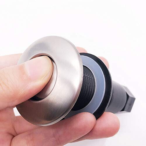 Stainless Steel and Plastic Air Activated Switch Button Only for Waste Disposal 1