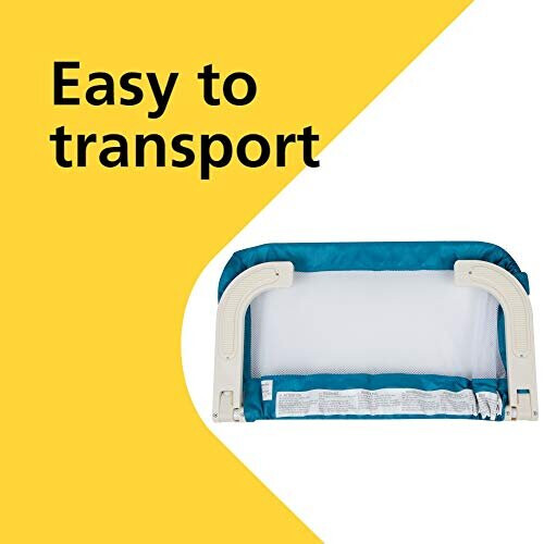 Portable Bed Rail, Bed Guard for Kids and Toddlers, Foldable and