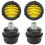 2 PCS 1/2"PT 20mm Air Compressor Silencer Filter Metal Air Compressor Intake Filter Muffler Silencer w/ 2 PCS Filter Element Replacement 1