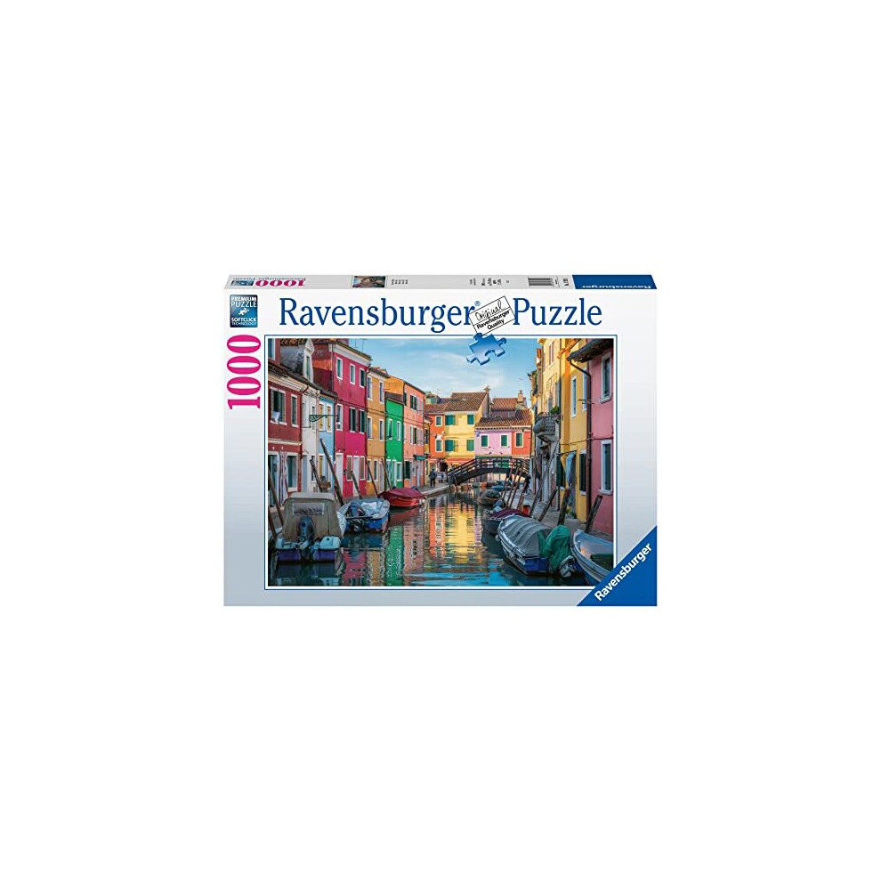 Ravensburger Burano, Italy 1000 Piece Jigsaw Puzzles For Adults And Kids Age 12 Years Up