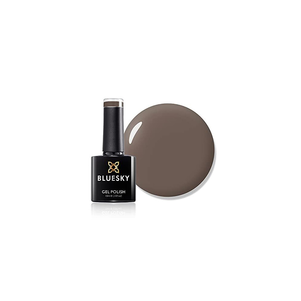 Gel Nail Polish, Mud A020, Chocolate Brown, Long Lasting, Chip Resistant, 10 ml (Requires Drying Under UV LED Lamp)