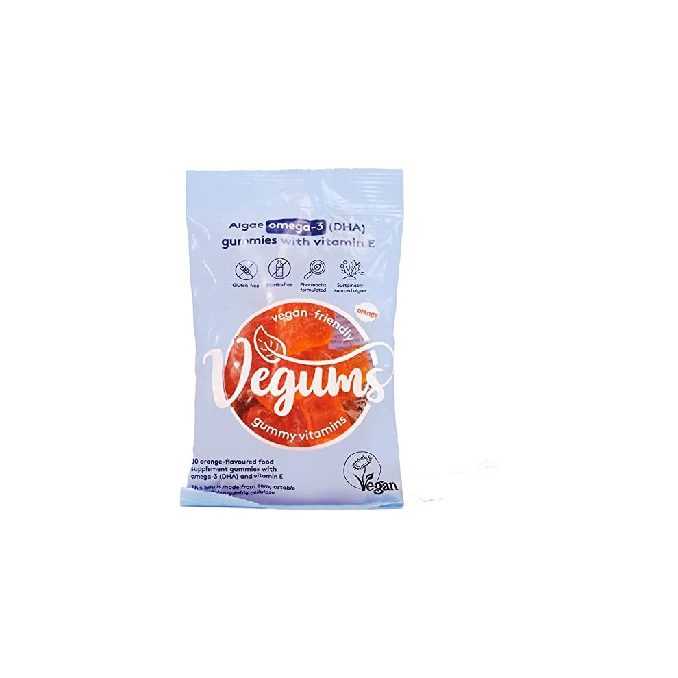 Vegums Omega-3 30 Gummies Pack of 10 - Image 3