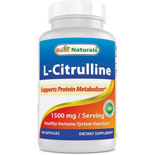 L-Citrulline Capsules - 1500mg/Serving - Non-GMO - Gluten Free - 90 Capsules (90 Count (Pack of 1))