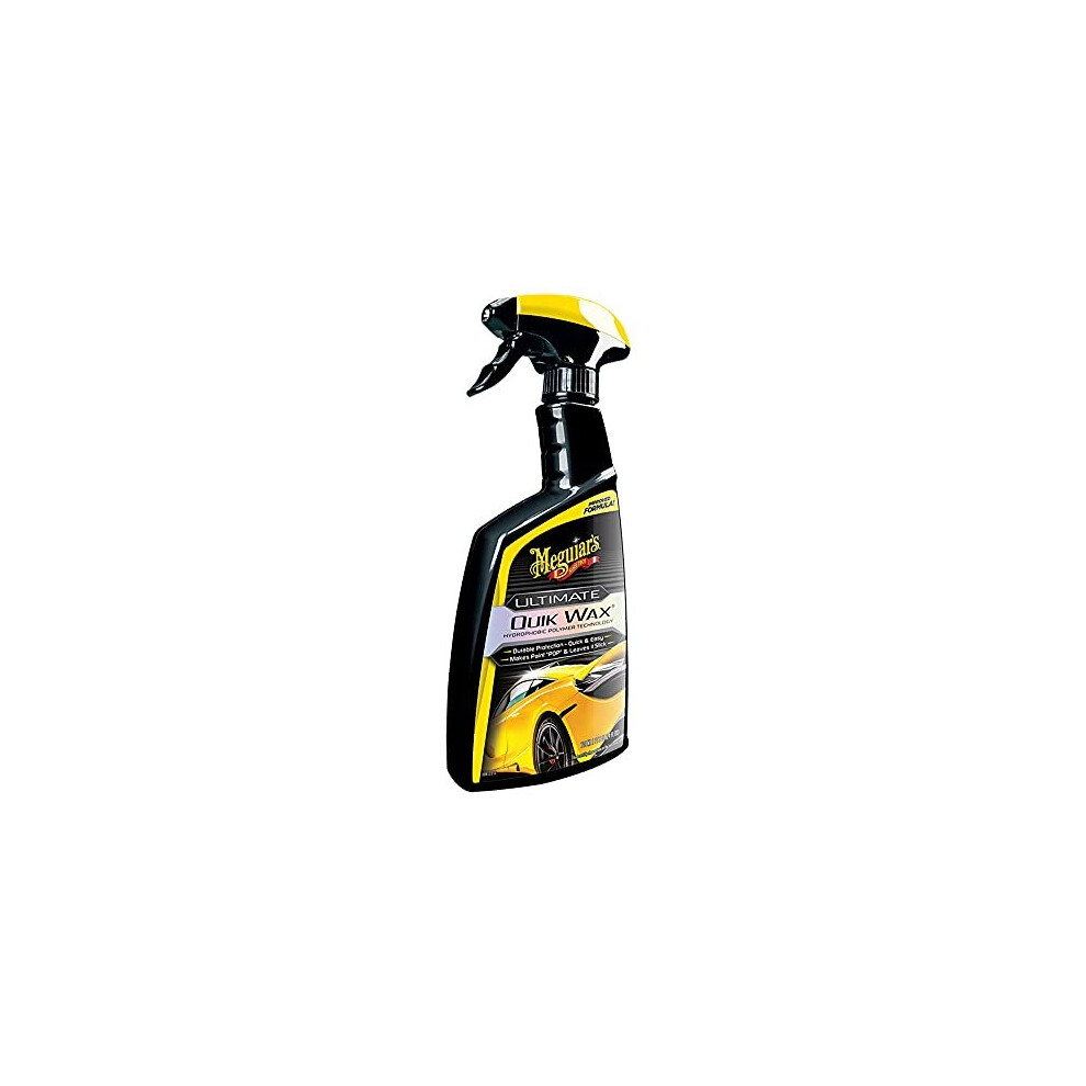 Meguiar's G200916eu Ultimate Quik Spray Wax 473Ml, For A High Gloss Finish 070382015275