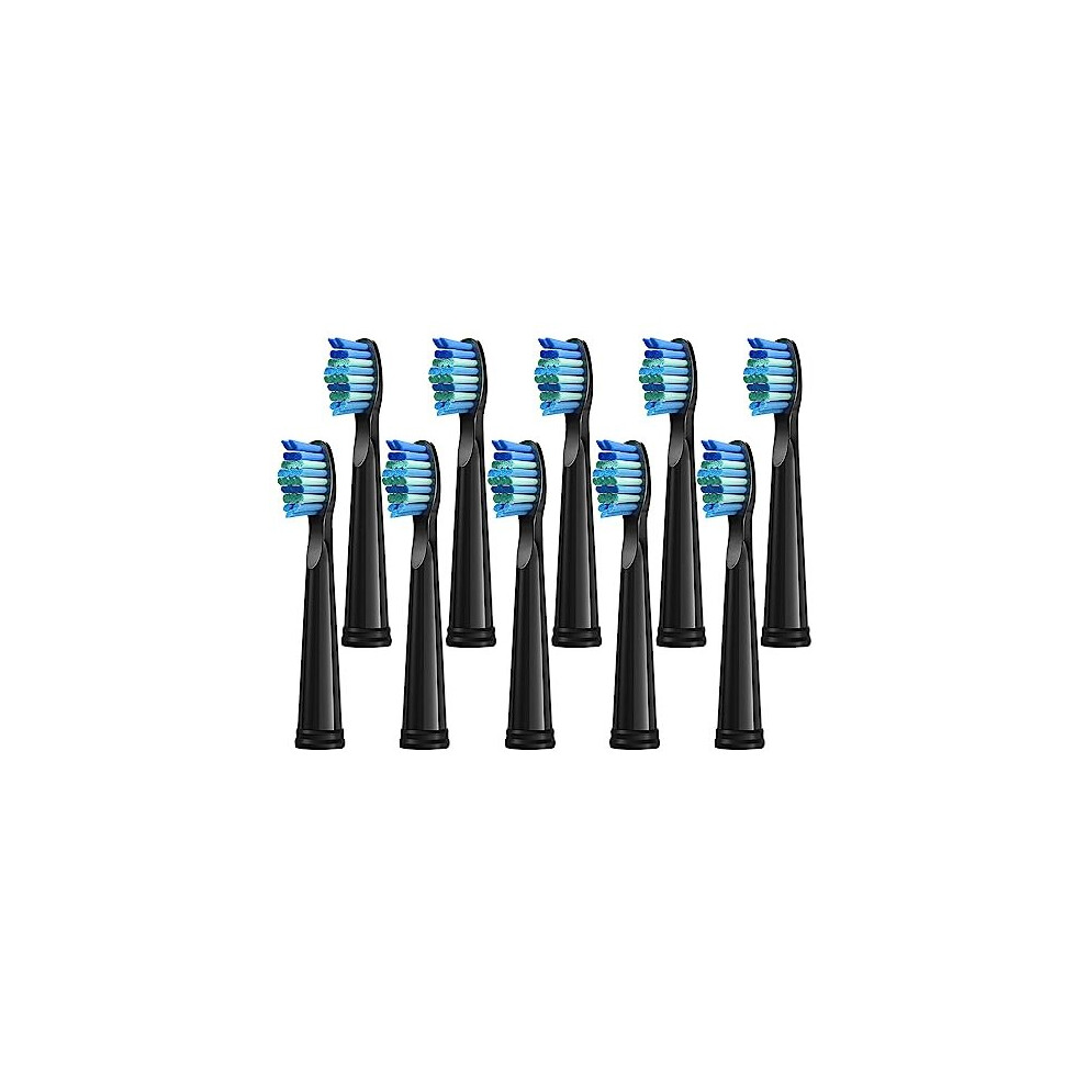 Electric Toothbrush Heads Compatible with Fairywill D7/D8/FW507/FW508/FW551/917/959/D1/D3/SG-E9/SG-507/SG-958 Moderately Soft Bristles Brush