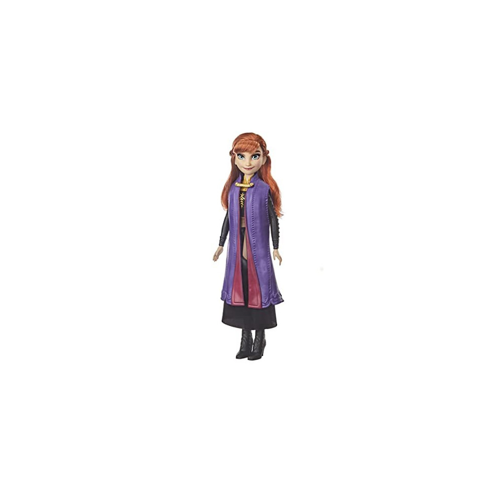 Disney Frozen 2 Anna Fashion Doll with Long Red Hair Skirt Shoes Toy Inspired by Frozen 2