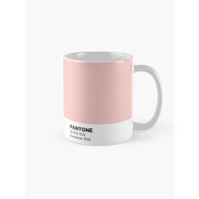 Mugs 11oz Pantone Gossamer Pink Coffee Ceramic Mug Funny Anniversary Novelty Christmas Gift