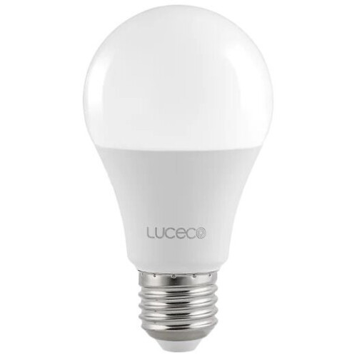 Luceco Luceco Standard A60 Classic Frosted Light Bulb DIM2 Warm E27 x2 2