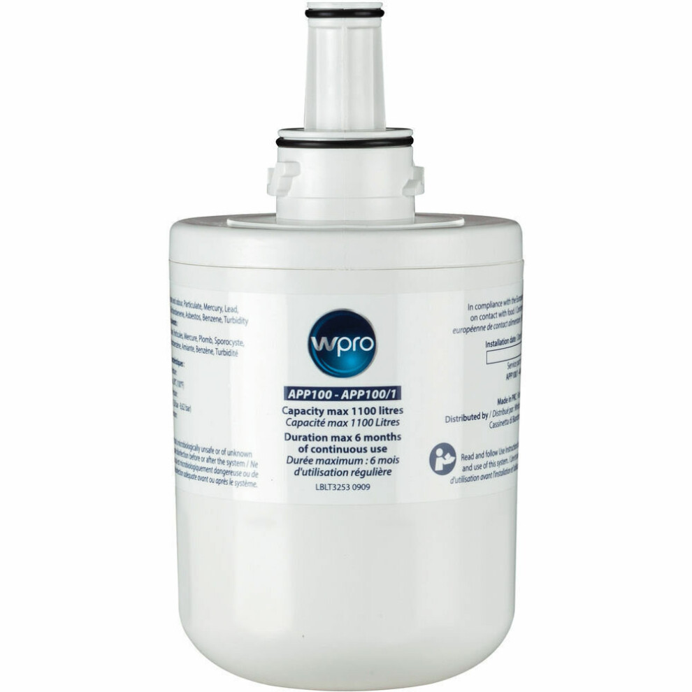 Samsung Genuine Wpro App100 C00375294 Fridge Water Filter For