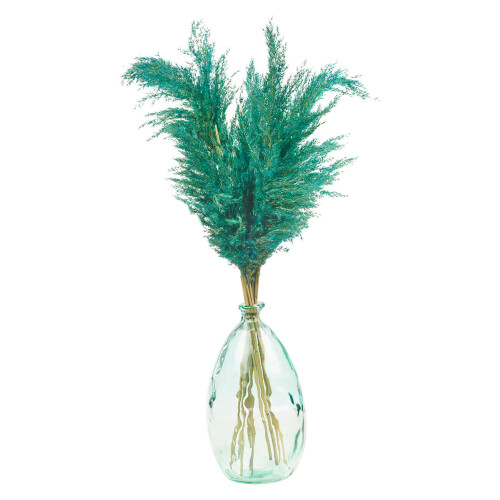 URBN Living (Clear) 3.4L Large Tear Shape Coloured Glass Flowers Vases 1