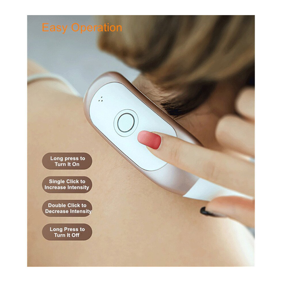 Dechoicelife Foldable Neck Massager Relieve Acid Pain Muscles Relaxation Soft Materials Hot Compress Knocking Massaging Scraping Acupuncture