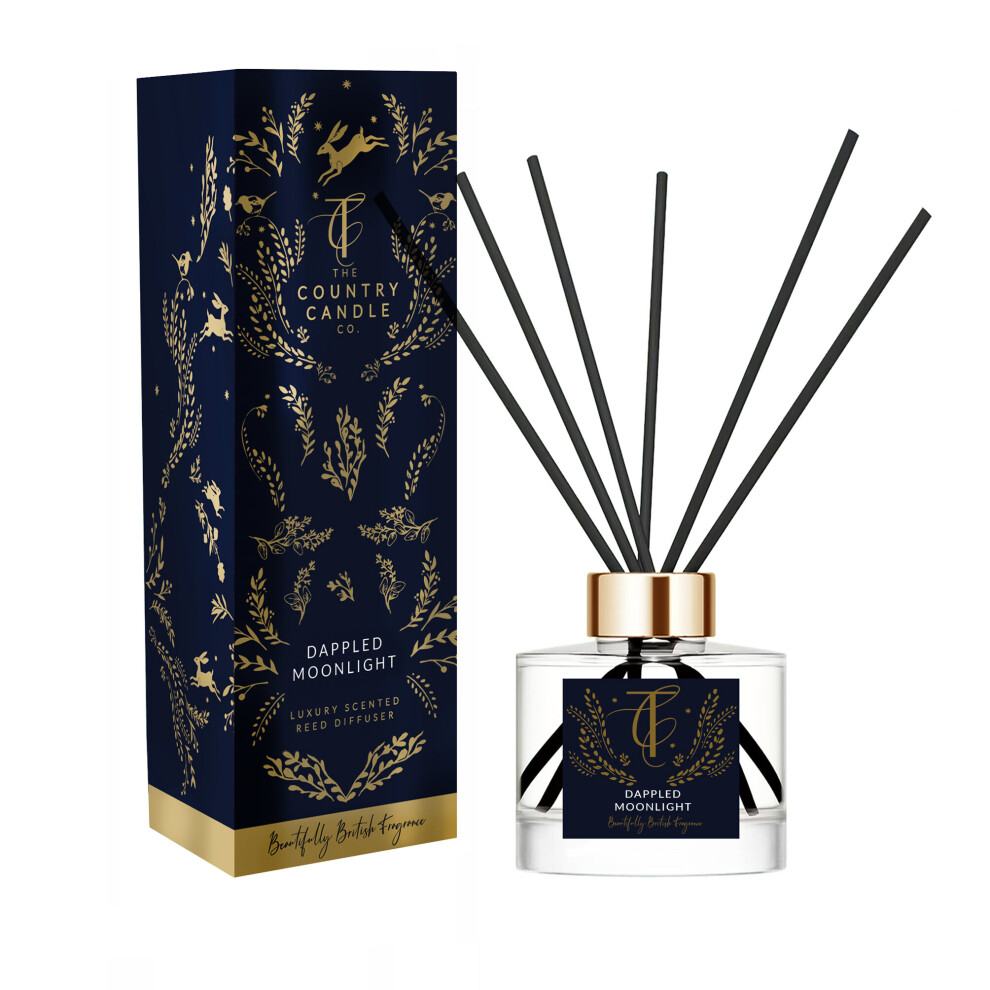 The Country Candle Co. Woodland Range Reed Diffuser - Dappled Moonlight