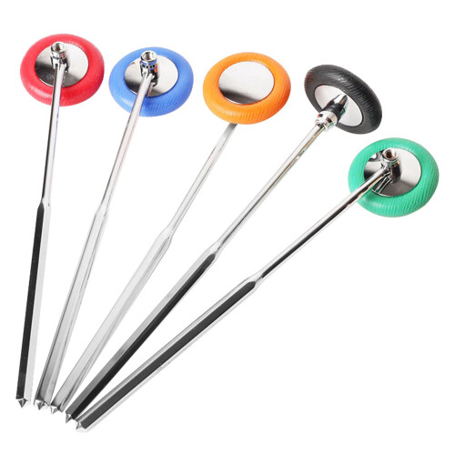 (a-Blue) Luxury Round Percussion Hammer Nerve Check Hammer Nerve Reflex Hammer 2