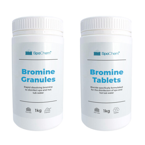 CPF Solutions Bromine Granules 1kg & Bromine Tablets 1kg