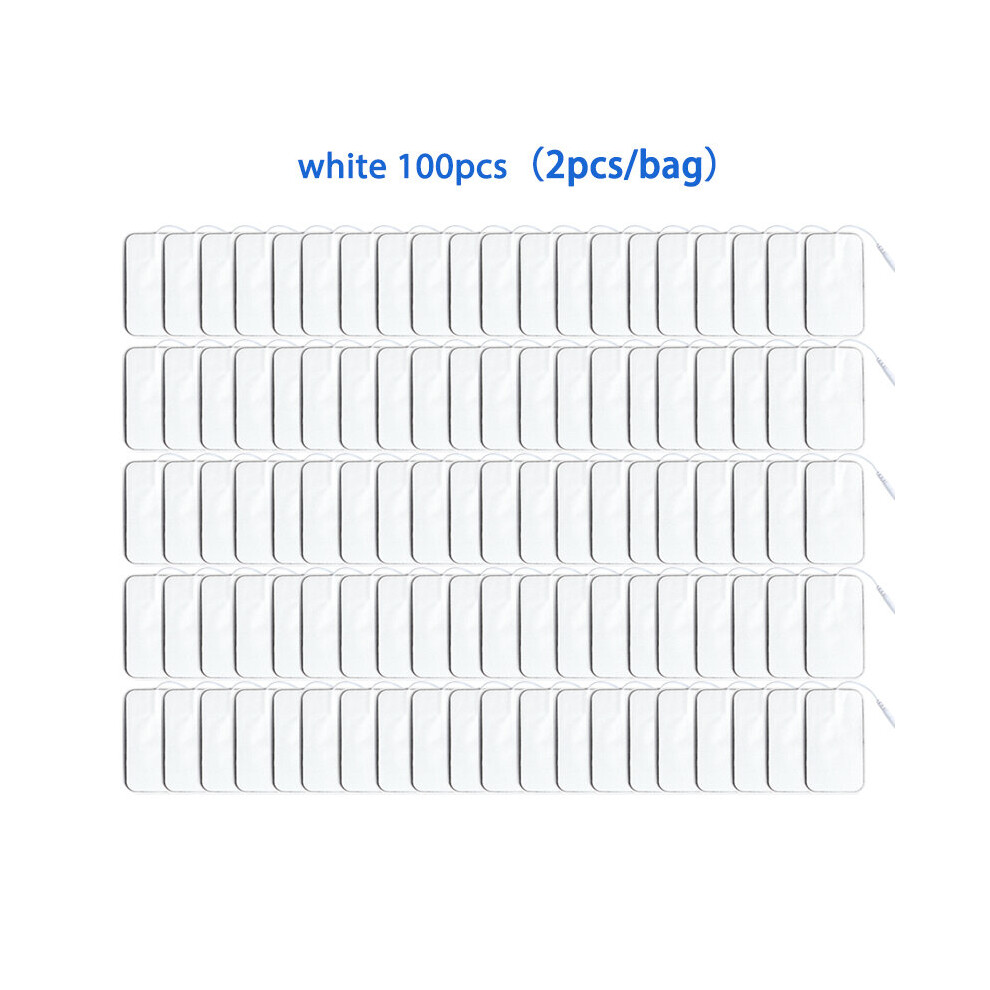 (a-100pcs  5x9cm white) 100pcs EMS Electrode Pads Gel Patch for Nerve Muscle Stimulator Tens Acupuncture Physiotherapy Machine Slimming Massager Patch-image-OPC-PC9N5WZ-NEW