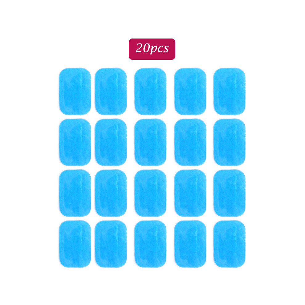 (a-20pcs) EMS Slimming Abdominal Gel Muscle Stimulator Abdomen ABS Massager Abdominal Gel Patch Fitness Accessories Training Massager-image-OPC-PC9N5SF-NEW