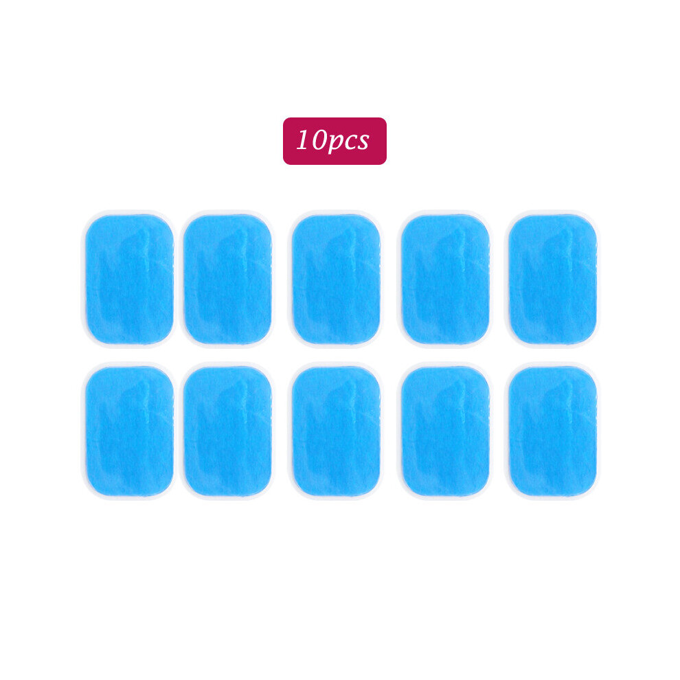 (a-10pcs) EMS Slimming Abdominal Gel Muscle Stimulator Abdomen ABS Massager Abdominal Gel Patch Fitness Accessories Training Massager-image-OPC-PC9N5SD-NEW