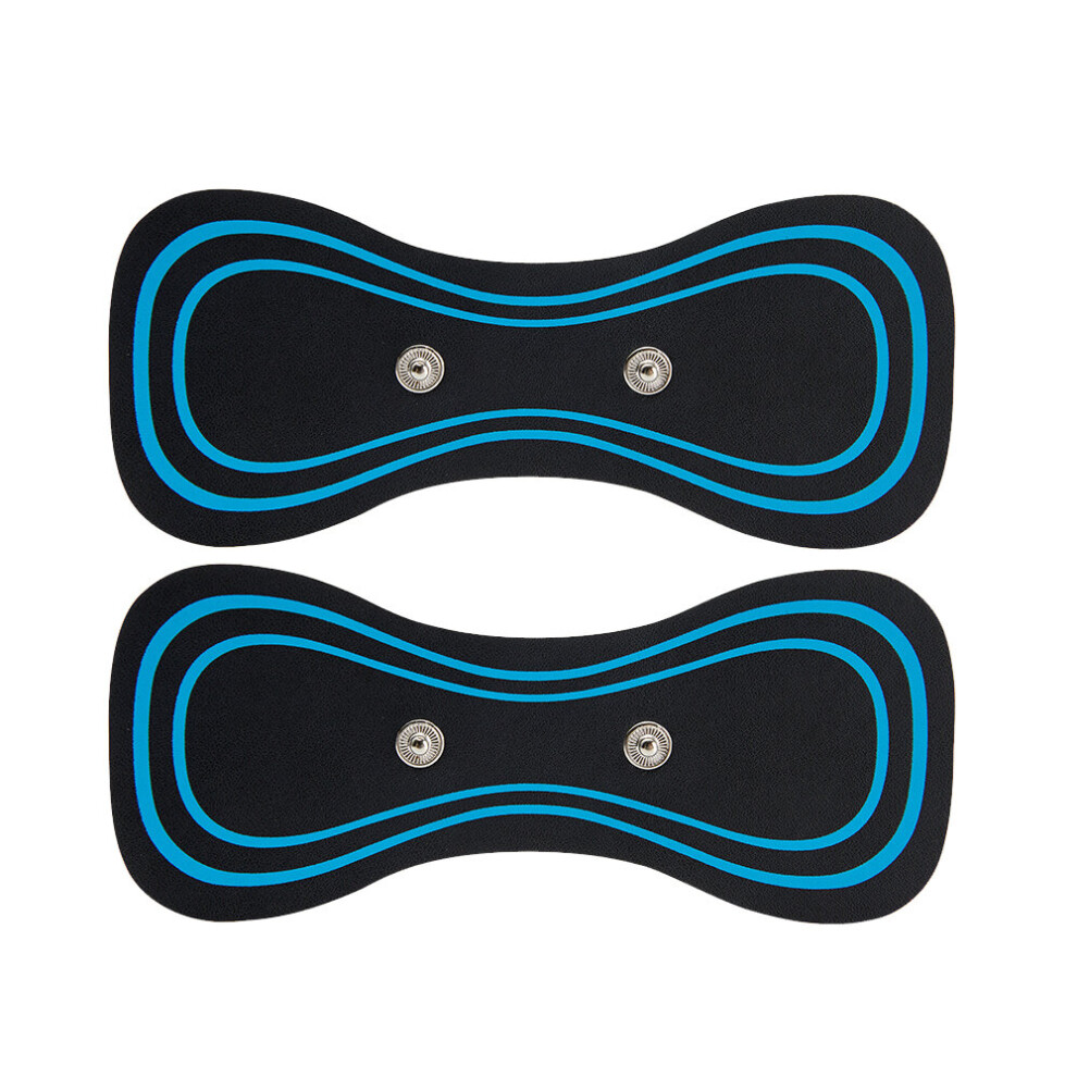 Dechoicelife (A-2Pcs Patch) Electric Pulse Neck Massage Patch Neck Massager Accessories Replace Patch Back Muscle Stimulator Relief Pain Ems Tens Patch