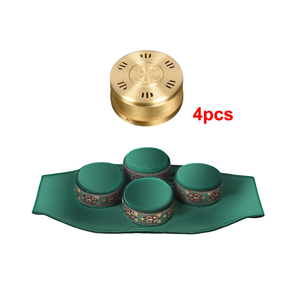 Dechoicelife Gold (A-) Moxa Stick Traditional Chinese Medical Heating Therapy Warm Meridian Burner Health Care Acupuntura Points Moxibustion Box