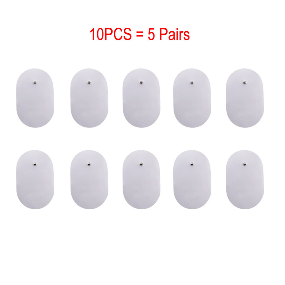 Dechoicelife (A-10 Pcs Pads) Electric Neck Massager And Pulse Back Far Infrared Heating Pain Relief Health Care Relaxation Tool Intelligent Cervical Massager