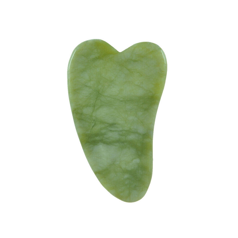 Dechoicelife Black (A-) 5Style Natural Jade Stone Guasha Board Massage Tool Spa Therapy Guasha Massager Antistress Body Care Scraping Board