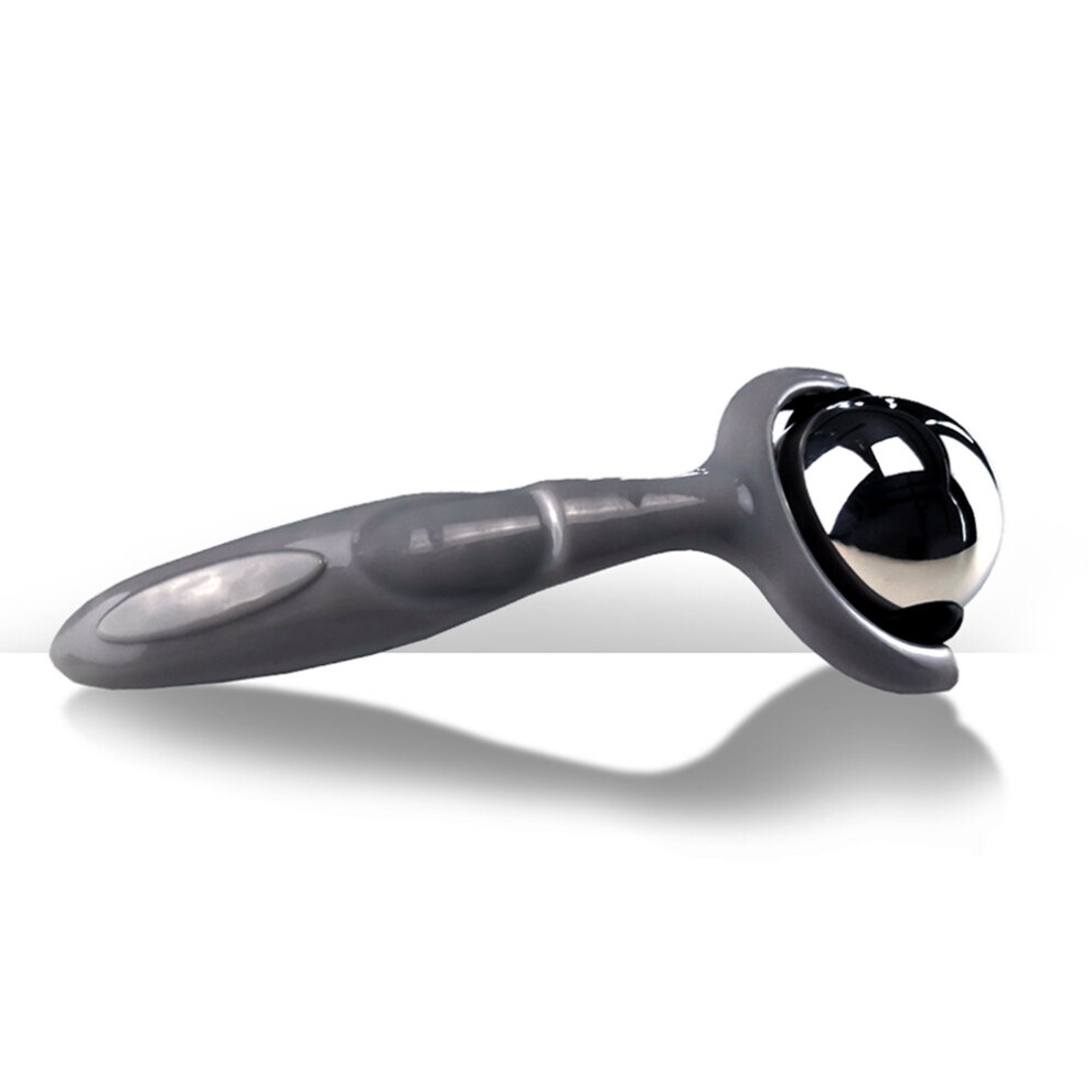 Dechoicelife Gray (A-) 360 Rotate Roller Massage Ball Cold Hot Physical Therapy Massager For Muscle Pain Relief, Inflammation, Sprain, Spasm, Stiffness
