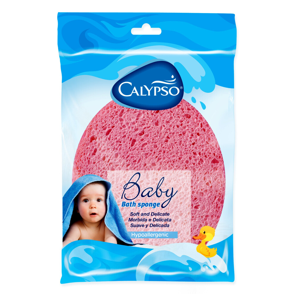 Calypso Baby Bath Sponge - Natural Baby Sponges for Bath Newborn & Kids