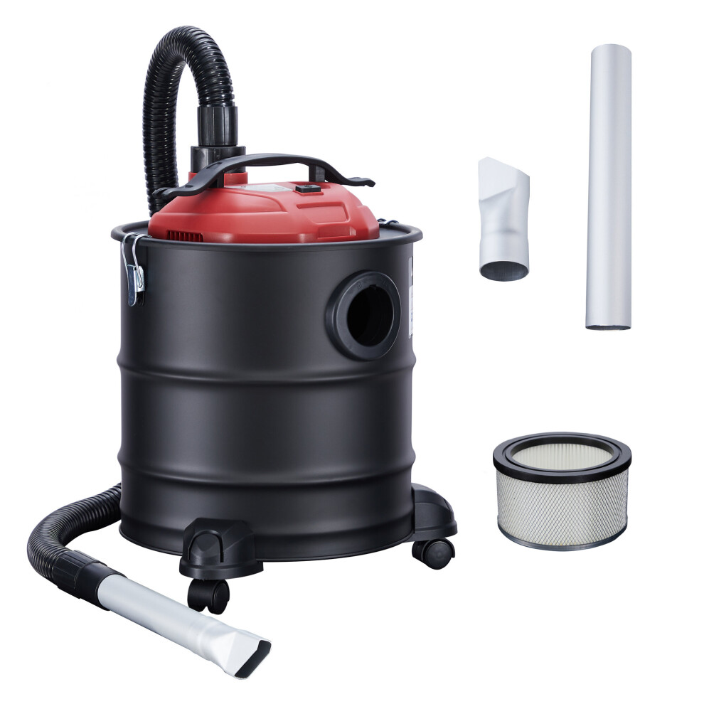 AREBOS 2in1 Ash Vacuum Cleaner 20 L 1200 W Chimney Vacuum Cleaner incl. HEPA Filter