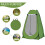 (Green) Privacy Instant Pop Up Tent 4