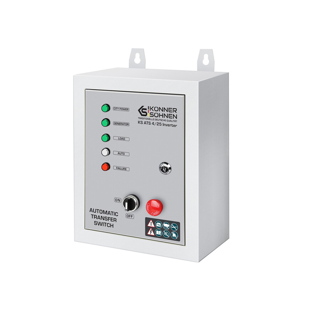 Automatic Transfer Switch (ATS) KS ATS 4/25 Gasoline for 230 V and 400 V consumers