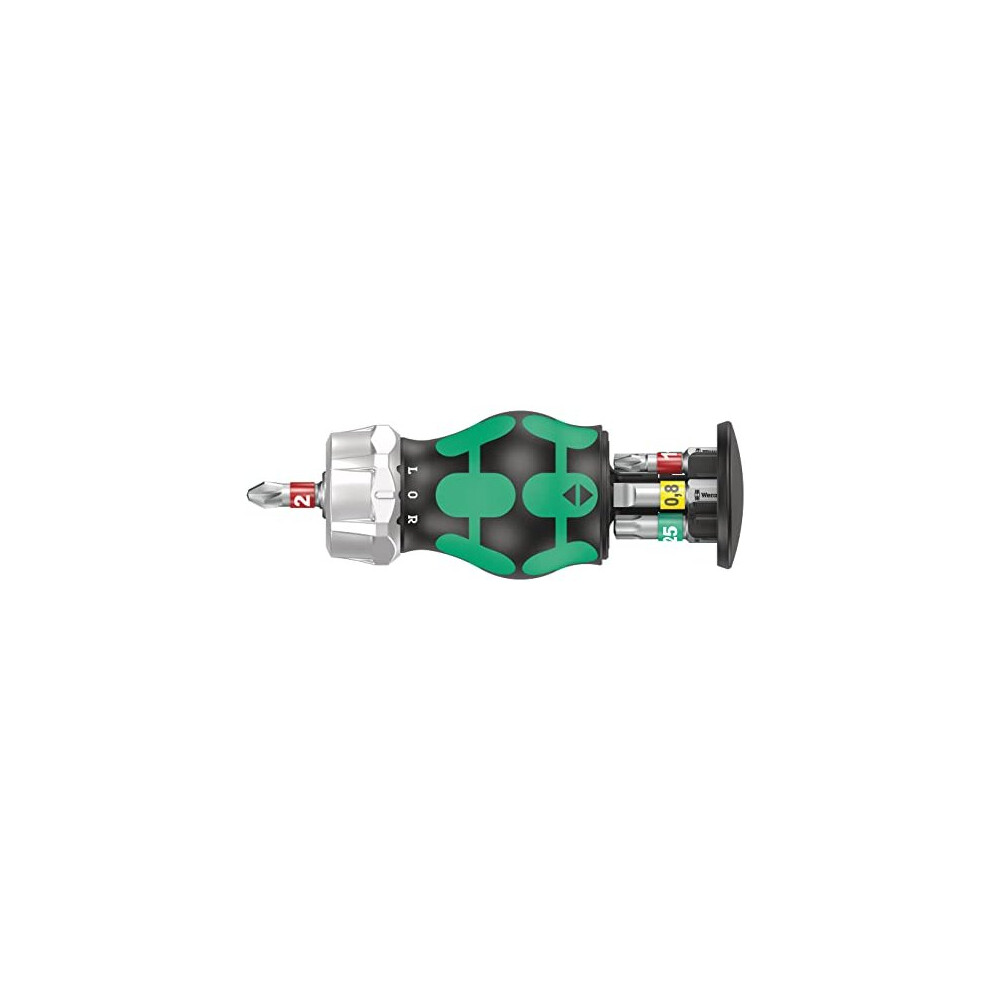 05008883001 Kraftform Kompakt Stubby Magazine RA 1, Stubby Ratchet Screwdriver with Bit Magazine, 6 Pieces