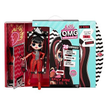 LOL Surprise OMG SPICY BABE Fashion Doll, With 20 Surprises, Designer Clothes, Glamourous Outfits, And Fashionable Accessories. Series 4. Collectable