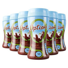 Options Mint Hot Chocolate Drink (Multipack of 6 x 220 g Jars)