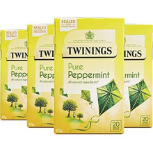 Pure Peppermint 20 Tea Bags - Pack of 4 (Total of 80 tea bags)