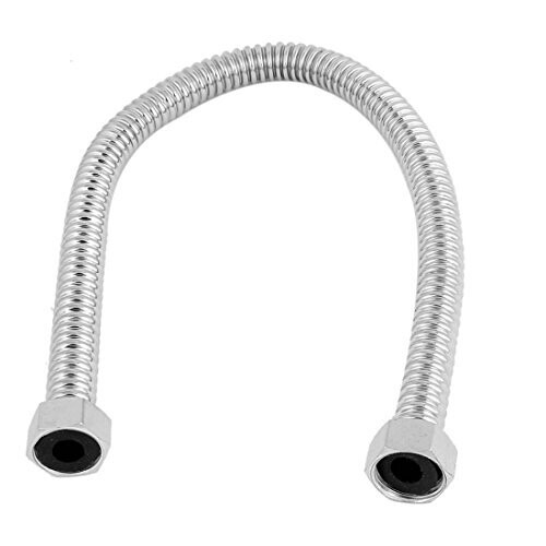 Braid Design Stainless Steel Flexible Shower Hose Connector 60cm Long