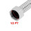 Braid Design Stainless Steel Flexible Shower Hose Connector 60cm Long 2