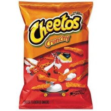 Crunchy Cheese Flavored Snacks 8 oz
