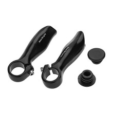 Bicycle Handlebar Ends, Bike Security Grips Bar Ends 22.2mm Aluminum Alloy MTB Mountain Bike Handle Bar Ends for Most Bike, 1 Pair