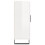 VidaXL (high gloss white) vidaXL Sideboard Storage Side Cabinet Cupboard Concrete Grey Engineered Wood 7