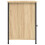 VidaXL (sonoma oak, 2 pcs) vidaXL Bedside Cabinets Bedside Table Side Table 2 pcs Black Engineered Wood 8