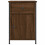 VidaXL (brown oak, 2 pcs) vidaXL Bedside Cabinets Bedside Table Side Table 2 pcs Black Engineered Wood 6
