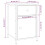 VidaXL (grey sonoma, 2 pcs) vidaXL Bedside Cabinets Bedside Table Side Table 2 pcs Black Engineered Wood 4