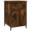 VidaXL (smoked oak, 2 pcs) vidaXL Bedside Cabinets Bedside Table Side Table 2 pcs Black Engineered Wood 5