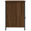 VidaXL (brown oak, 2 pcs) vidaXL Bedside Cabinets Bedside Table Side Table 2 pcs Black Engineered Wood 8