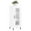 VidaXL (high gloss white) vidaXL Sideboard Storage Cabinet Cupboard Side Cabinet White Engineered Wood 3