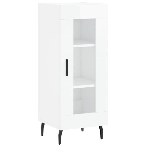 VidaXL (high gloss white) vidaXL Sideboard Storage Cabinet Cupboard Side Cabinet White Engineered Wood