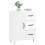 VidaXL (high gloss white) vidaXL Sideboard Storage Cabinet Side Cabinet Cupboard Black Engineered Wood 3