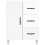 VidaXL (high gloss white) vidaXL Sideboard Storage Cabinet Side Cabinet Cupboard Black Engineered Wood 5