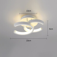 (  Double C-White) LED three color adjustable ceiling lamp modern pendant lamp